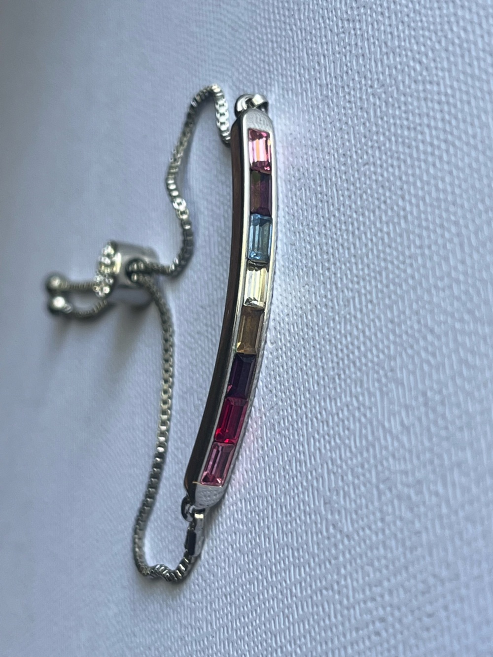 Set of 2 Slide Clasp Bracelets